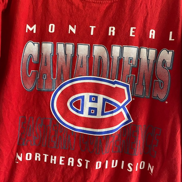Vintage WAVES Montreal Canadians Habs, 90s Shirt (Large) - Picture 3 of 4
